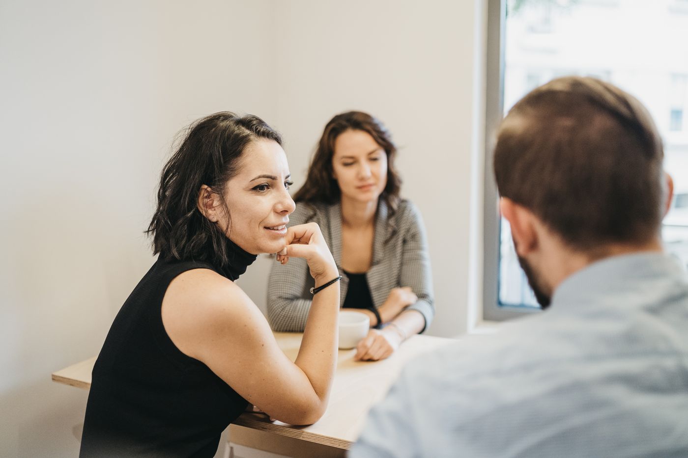 A hiring conversation at WorkVibes